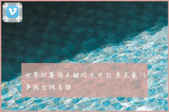 世界杯赛场关键对决开打 多支豪门争抢出线名额